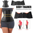 25 Steel Bones Latex Rubber Waist Trainer Cincher Corset Shapewear Slimming Belly Body Shaper Modeling Strap Reductive Girdle