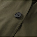 Women's Casual Hooded Short Trench Coat Lapel Single-Breasted Full Sleeve Loose Jacket Autumn 2025 Street All-match Outerwear