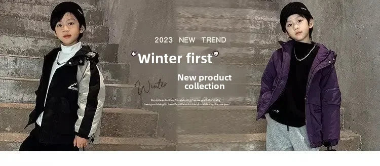 Modern Children's Winter Sweater